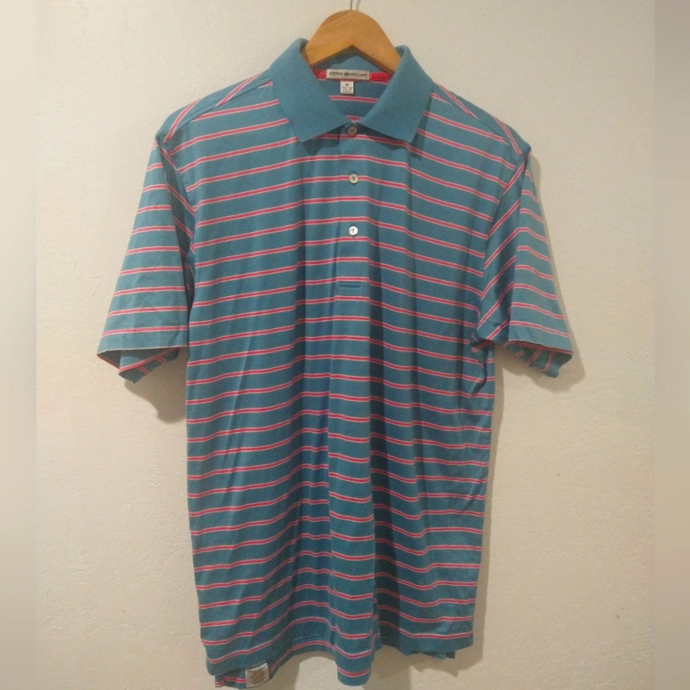 Peter Millar Stripped Polo Shirt